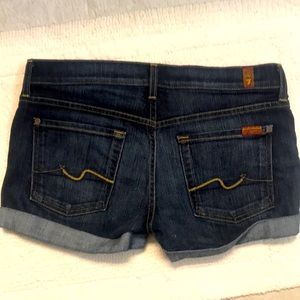 7 for all Mankind Jean shorts